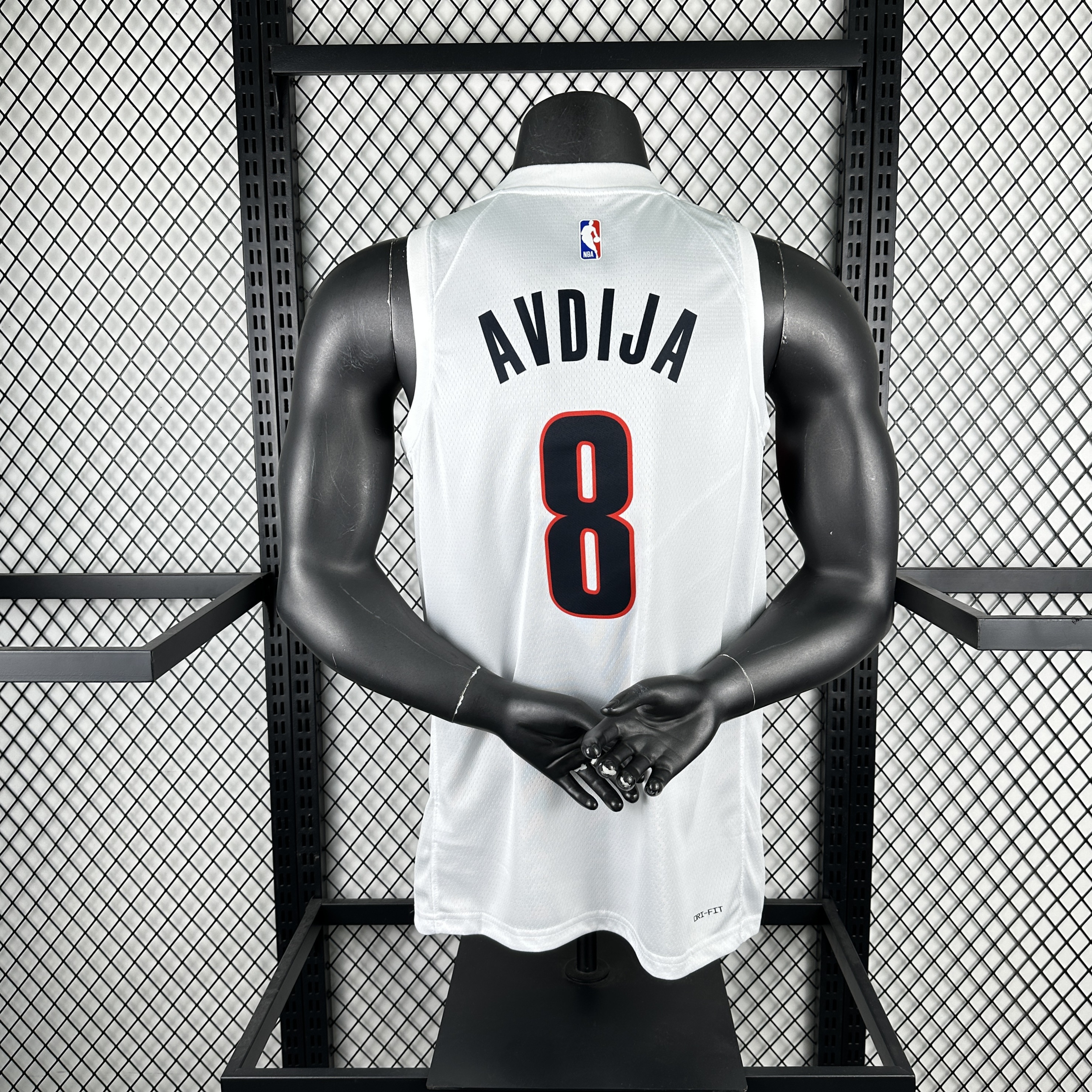 Men Portland Trail Blazers #8 Avdija white 2026 NBA jersey 090600->utah jazz->NBA Jersey